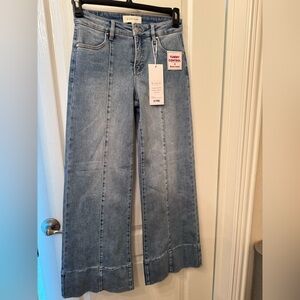 Denim Wide Leg Jeans